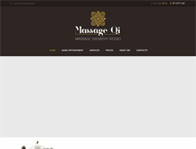 Tablet Screenshot of massage-qi.com